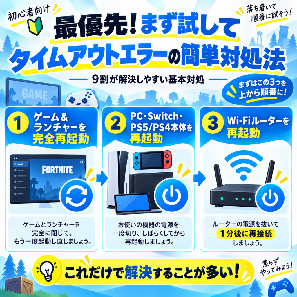 9割が解決するタイムアウトエラーの簡単対処法